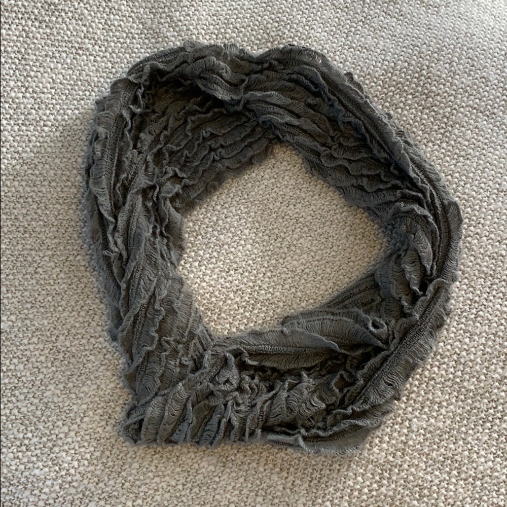 Gray Infinity scarf